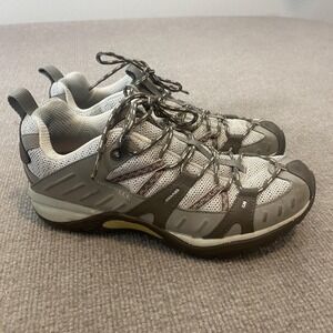 Merrell Shoes Womens Size 9 Gray Mesh Cushioned Hiking Trail Sneakers J58282